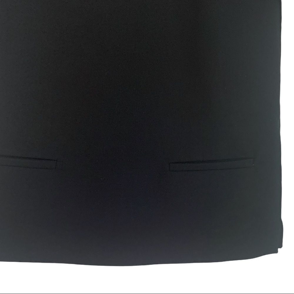 Massimo Dutti Scuba Like Structured Dress Top - Picture 2 of 6